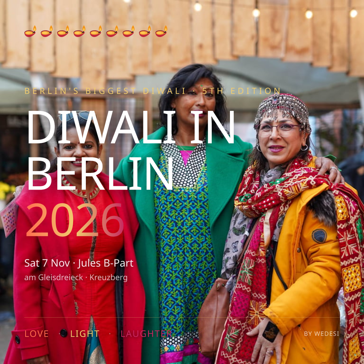 Diwali in Berlin 2026 key visual